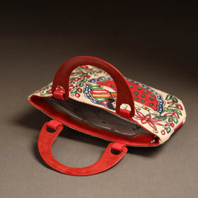Multicolor - madhubani handpainted handbag 07 - handcrafted