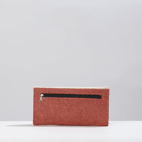 Multicolor Madhubani Handpainted Jute Cotton Clutch