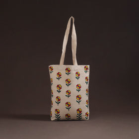 Madhubani handpainted tote bag 02 - handcrafted