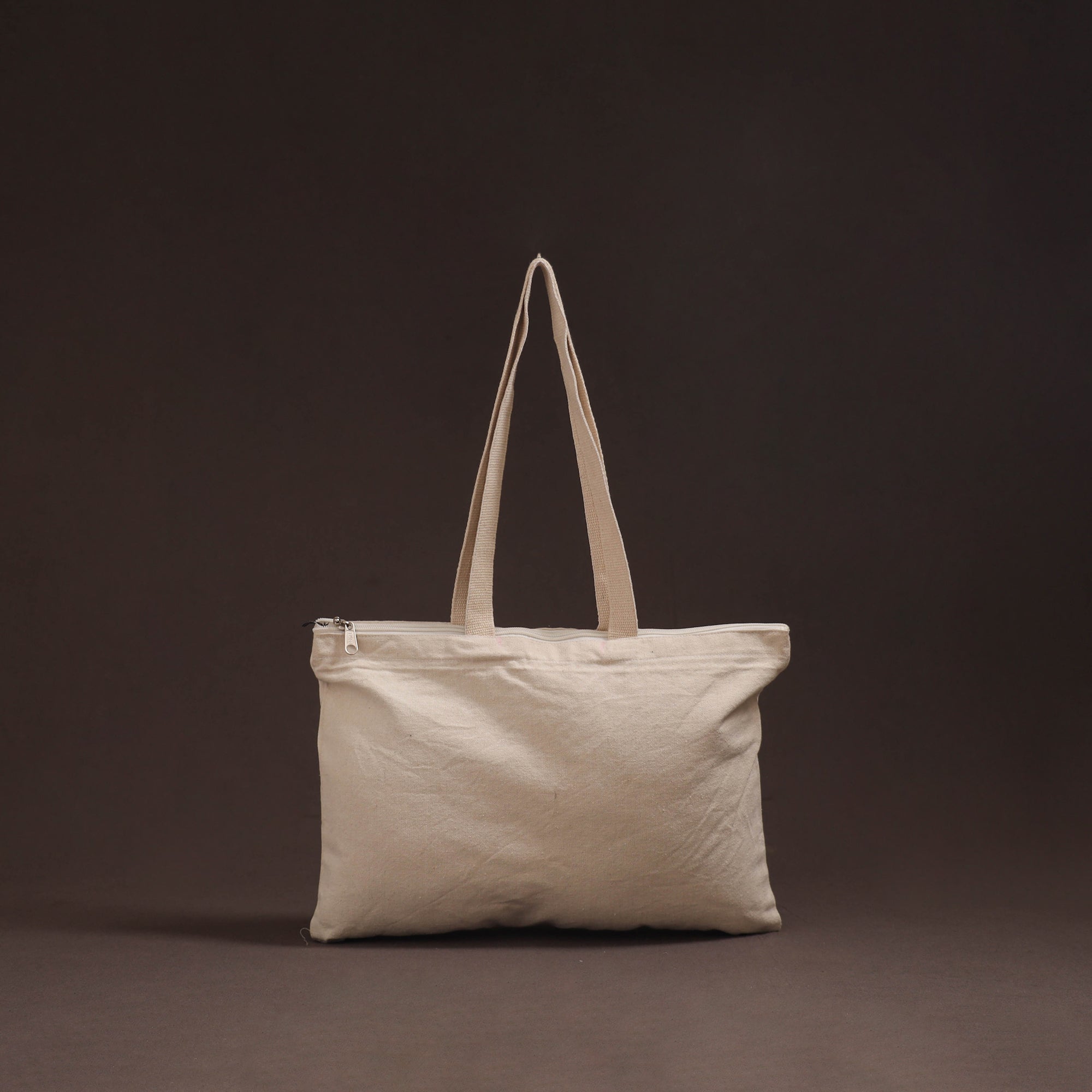 Madhubani handpainted tote bag 03 - handcrafted