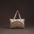 Madhubani handpainted tote bag 04 - handcrafted