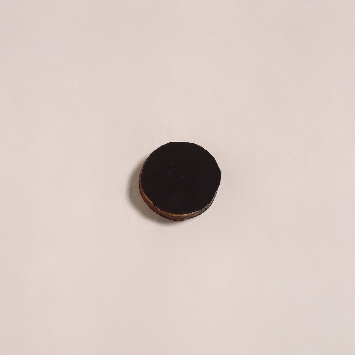 Madhubani handpainted wooden fridge magnet 27 - handcrafted