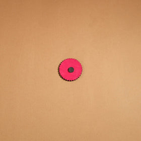 Multicolor - madhubani handpainted wooden fridge magnet 29