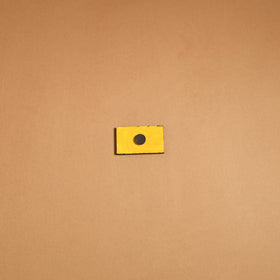 Multicolor - madhubani handpainted wooden fridge magnet 37