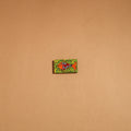 Multicolor - madhubani handpainted wooden fridge magnet 37