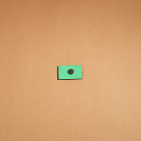 Multicolor - madhubani handpainted wooden fridge magnet 38