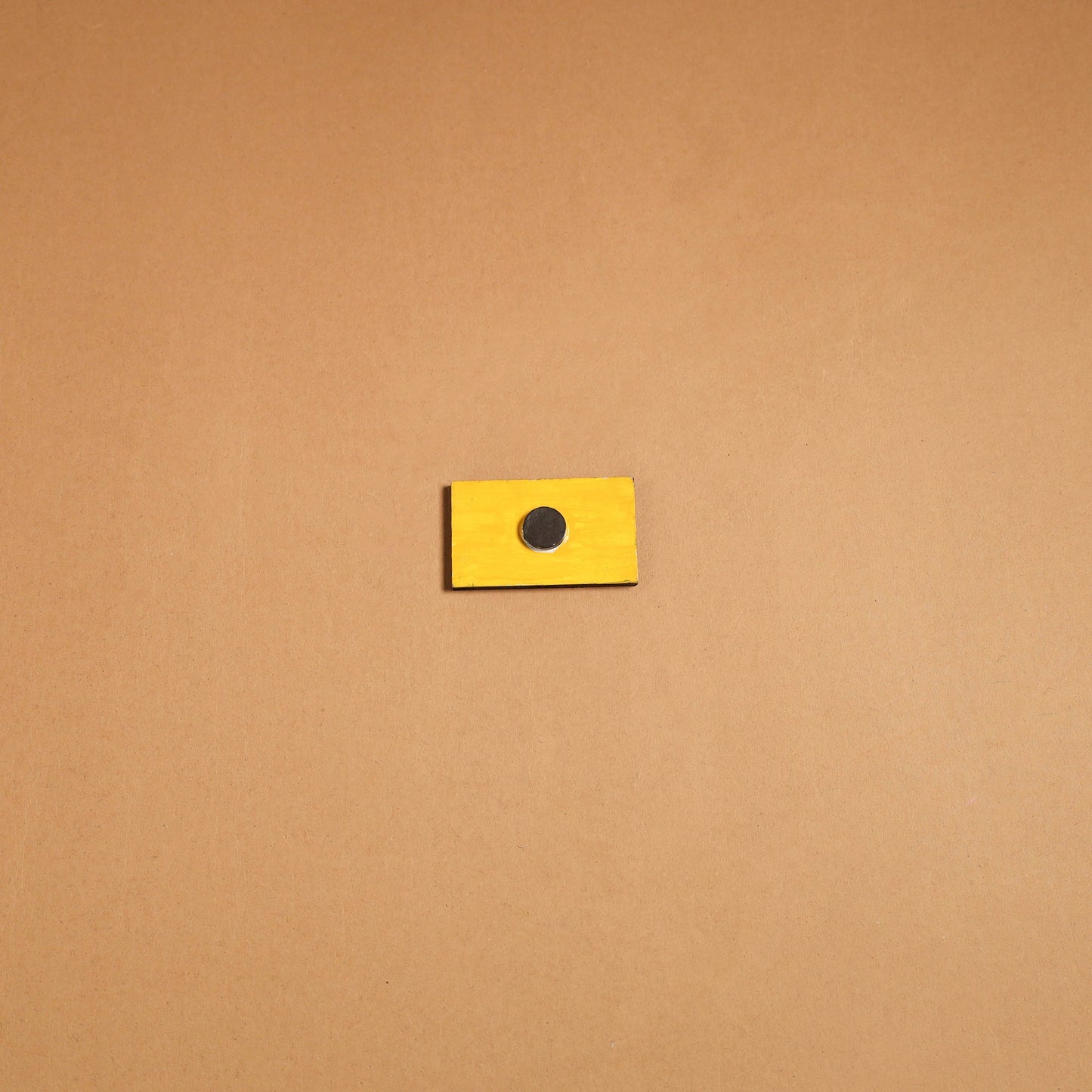 Multicolor - madhubani handpainted wooden fridge magnet 39