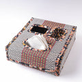 Multicolor  Madur Grass Door Tissue Box of Midnapore 
