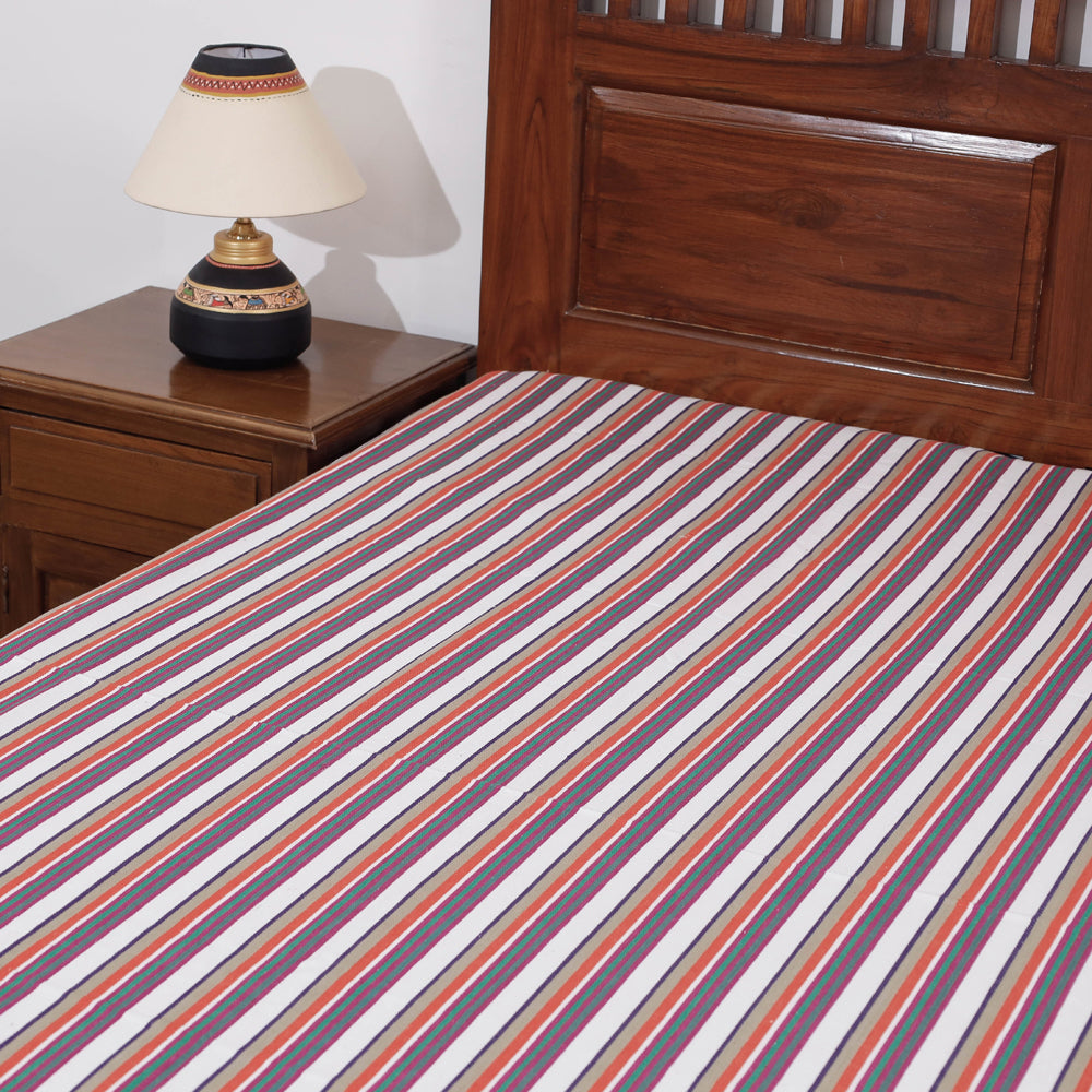 Buy Mangalagiri Handloom Cotton Single Bedcover Online at iTokri.com