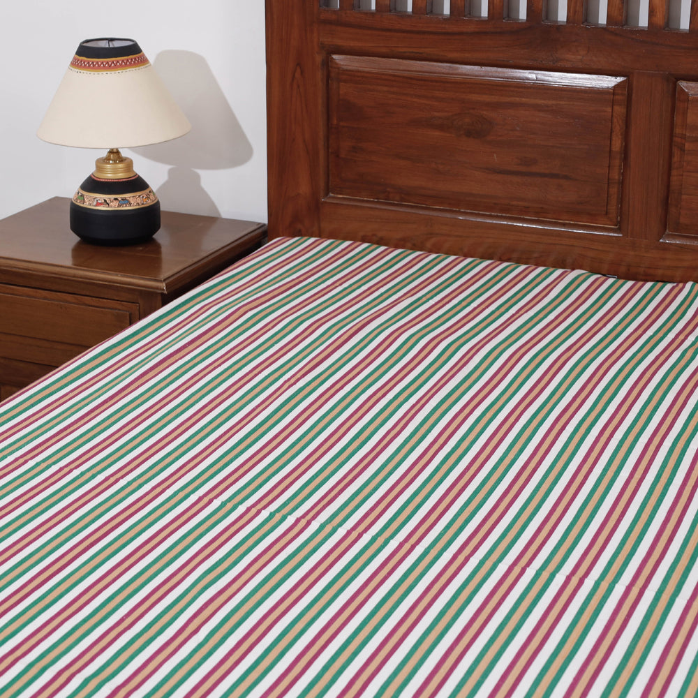  Mangalagiri Handloom Cotton Single Bedcover 