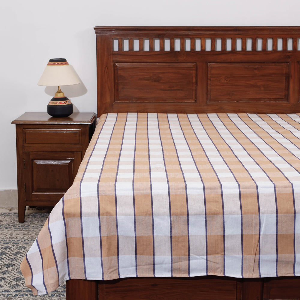 Buy Mangalagiri Handloom Cotton Single Bedcover Online at iTokri.com