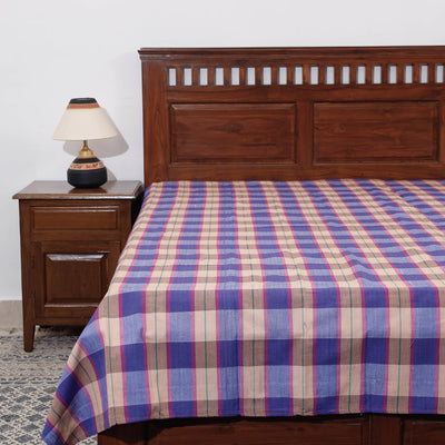 Buy Mangalagiri Handloom Cotton Single Bedcover Online at iTokri.com