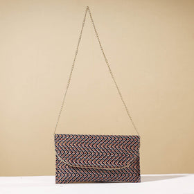 Multicolor Marudhara Printed Sling Clutch Wallet