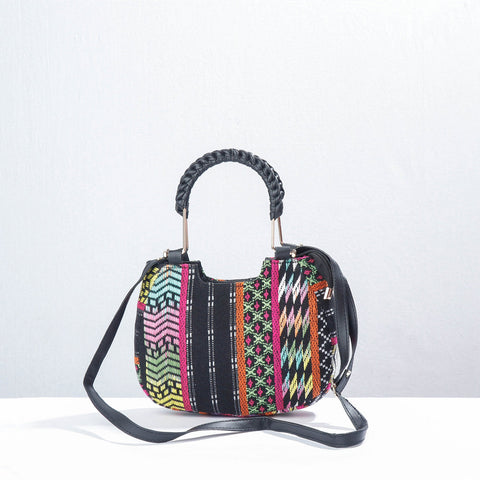 Multicolor Marudhara Printed Cotton Hand Bag