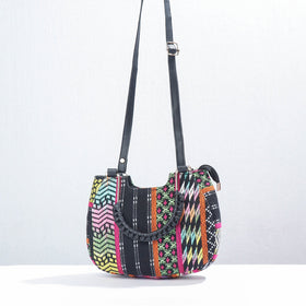 Multicolor Marudhara Printed Cotton Hand Bag