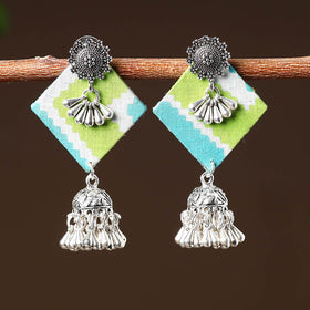 Buy Mayra Handcrafted GS Fabart Earrings