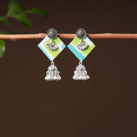 Buy Mayra Handcrafted GS Fabart Earrings