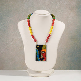 miniature handpainted necklace 