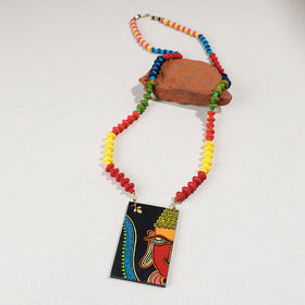 miniature handpainted necklace 