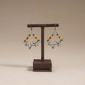 Multicolor - mishti wooden beads earrings with german