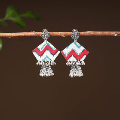 Multicolor - mohini handcrafted gs fabart earrings