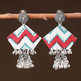 Multicolor - mohini handcrafted gs fabart earrings