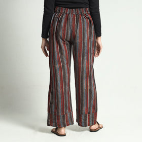 Buy Ajrakh Block Printed Cotton Elasticated Palazzo Online at iTokri.com