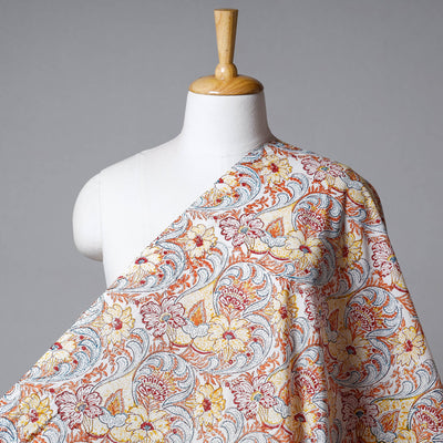 Multicolor - multicolour flower garden sanganeri block