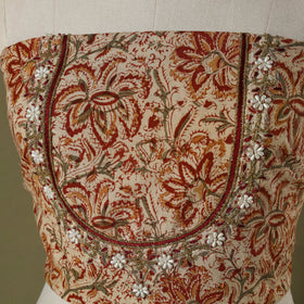 Multicolor - multicolour - kalamkari hand embroidery cotton