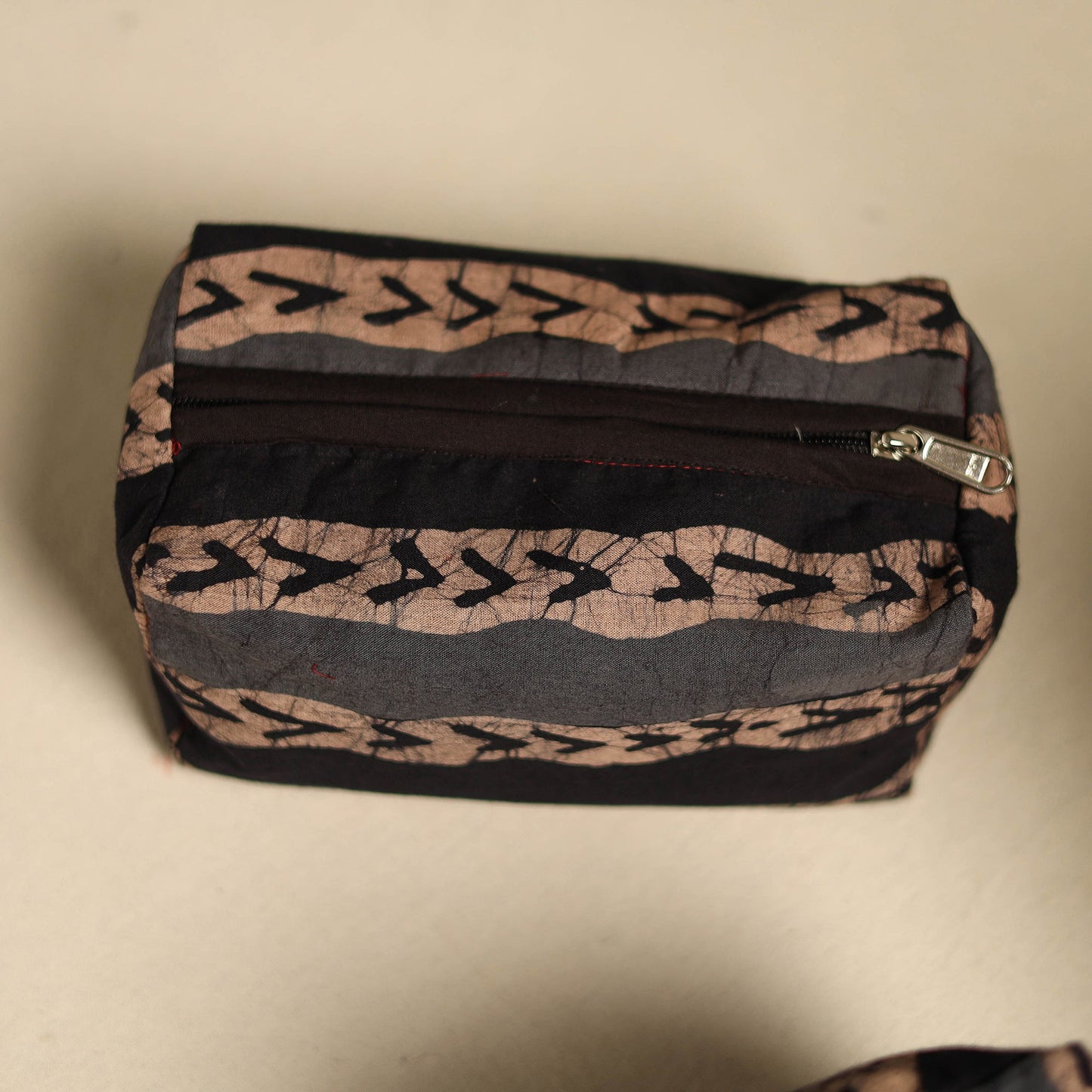  Multicolor Multipurpose Handmade Toiletry Bags (Set of 3)