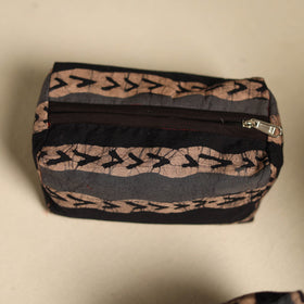  Multicolor Multipurpose Handmade Toiletry Bags (Set of 3)