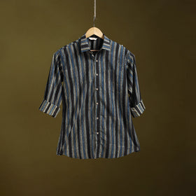 Multicolor - natural dyed cotton men full sleeve shirt 03