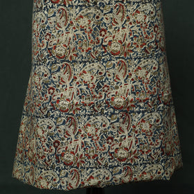 Natural dyed block print cotton pedana kalamkari 2pc