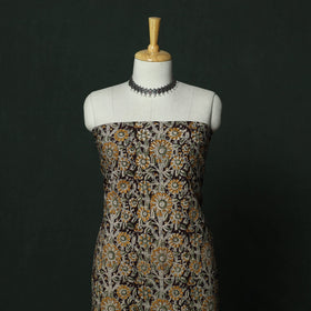 Natural dyed block print cotton pedana kalamkari 2pc