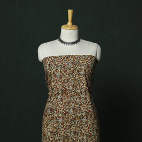 Natural dyed block print cotton pedana kalamkari 2pc