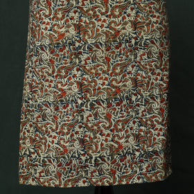 Natural dyed block print cotton pedana kalamkari 2pc