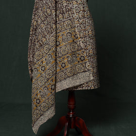 Natural dyed block print cotton pedana kalamkari 2pc