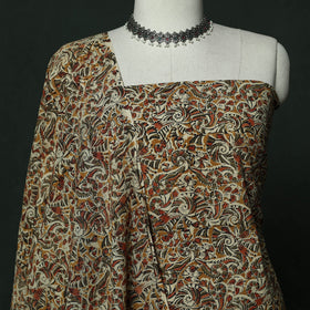 Natural dyed block print cotton pedana kalamkari 2pc