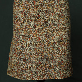 Natural dyed block print cotton pedana kalamkari 2pc
