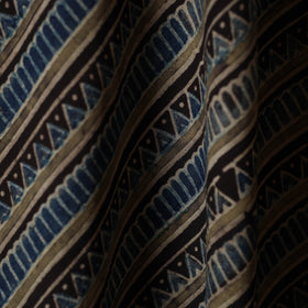 Multicolor - natural dyed cotton hand fabric 26
