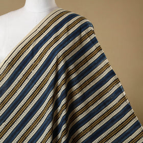 Multicolor - natural dyed cotton hand fabric 18