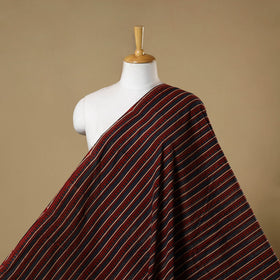 Multicolor - natural dyed cotton hand fabric 23