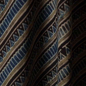 Multicolor - natural dyed cotton hand fabric 26