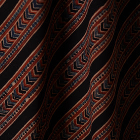 Multicolor - natural dyed cotton hand fabric 27