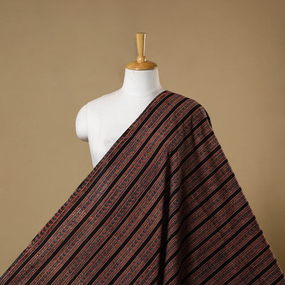 Multicolor - natural dyed cotton hand fabric 27