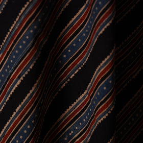 Multicolor - natural dyed cotton hand fabric 41