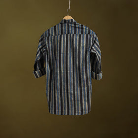 Multicolor - natural dyed cotton men full sleeve shirt 03