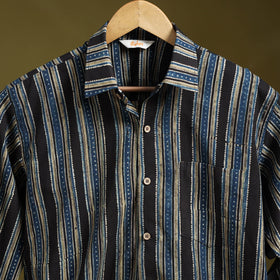 Multicolor - natural dyed cotton men full sleeve shirt 03