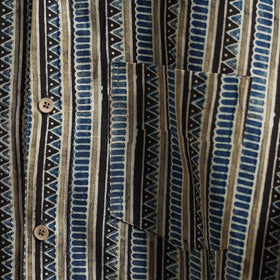 Multicolor - natural dyed cotton men full sleeve shirt 08