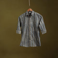 Multicolor - natural dyed cotton men full sleeve shirt 08
